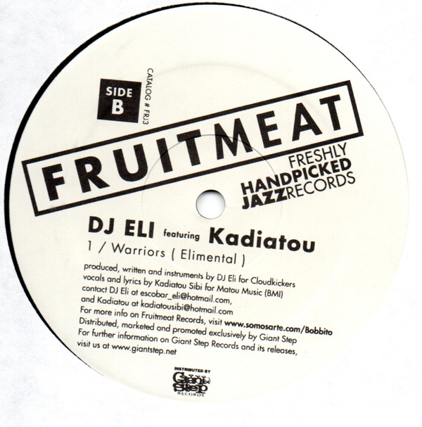 DJ Eli - Warriors | Fruitmeat Records (FRJ3) - main