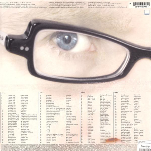 Richie Hawtin - DE9 | Closer To The Edit (Parts) | M_nus (MINUS 8LP) - 2