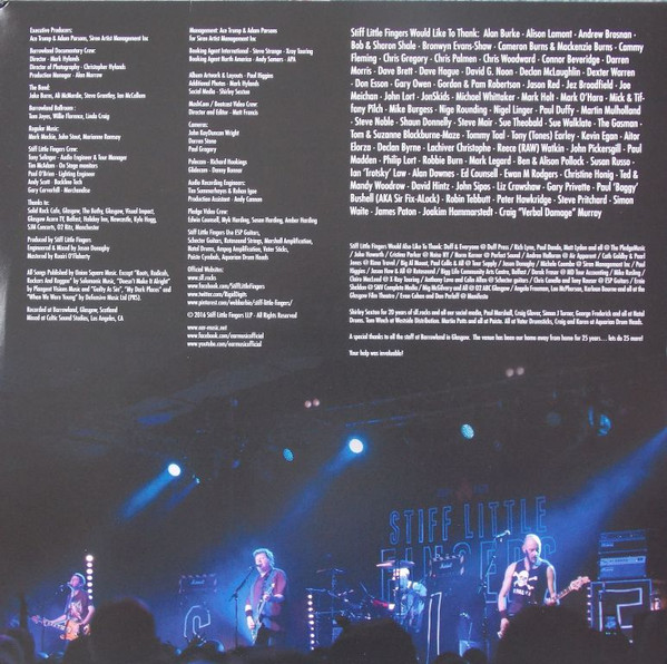 Stiff Little Fingers - Best Served Loud - Live At Barrowland | Ear Music (0212143EMU) - 3 Stiff Little Fingers - Best Served Loud - Live At Barrowland | Ear Music (0212143EMU) - 3