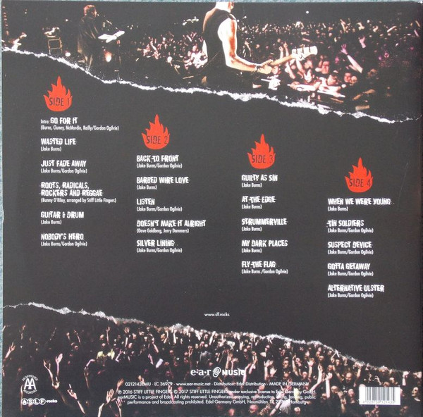 Stiff Little Fingers - Best Served Loud - Live At Barrowland | Ear Music (0212143EMU) - 4 Stiff Little Fingers - Best Served Loud - Live At Barrowland | Ear Music (0212143EMU) - 4