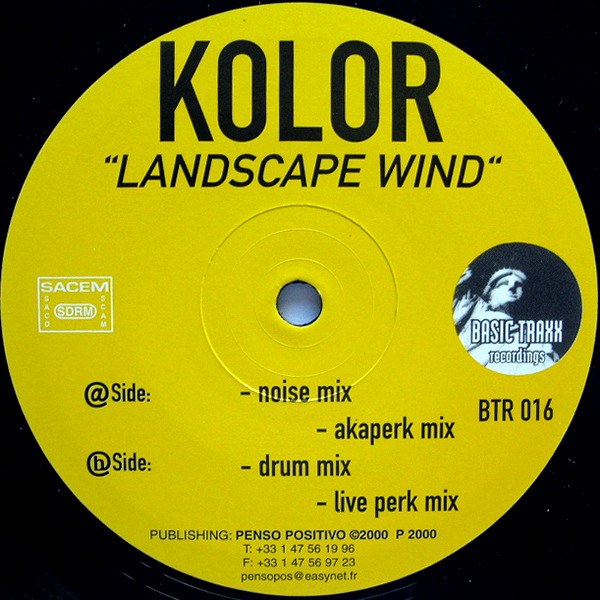 Kolor - Landscape Wind | Basic Traxx Recordings (BTR 016) - main Kolor - Landscape Wind | Basic Traxx Recordings (BTR 016) - main