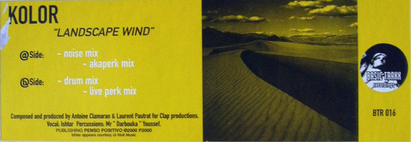 Kolor - Landscape Wind | Basic Traxx Recordings (BTR 016) - 3 Kolor - Landscape Wind | Basic Traxx Recordings (BTR 016) - 3