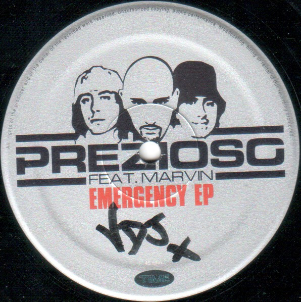 Prezioso Feat. Marvin - Emergency EP | TIME (TIME 212 - 1-2) - 2 Prezioso Feat. Marvin - Emergency EP | TIME (TIME 212 - 1-2) - 2