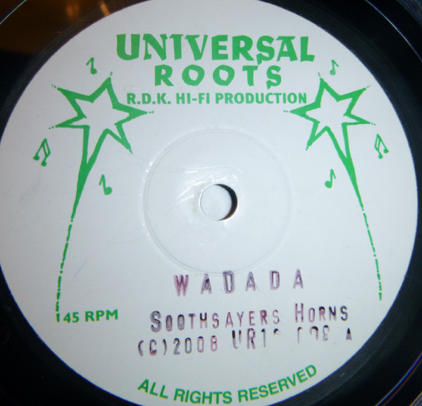 Rasta Indian , Soothsayers Horns - Jah Music / Wadada | Universal Roots (UR10 008) - 2 Rasta Indian , Soothsayers Horns - Jah Music / Wadada | Universal Roots (UR10 008) - 2