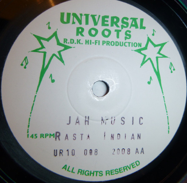 Rasta Indian , Soothsayers Horns - Jah Music / Wadada | Universal Roots (UR10 008) - main Rasta Indian , Soothsayers Horns - Jah Music / Wadada | Universal Roots (UR10 008) - main