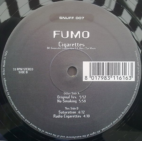Fumo - Cigarettes | Snuff (SNUFF 007) - 3