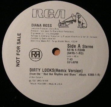 Diana Ross - Dirty Looks | RCA Victor (6416-1-RDAB)
