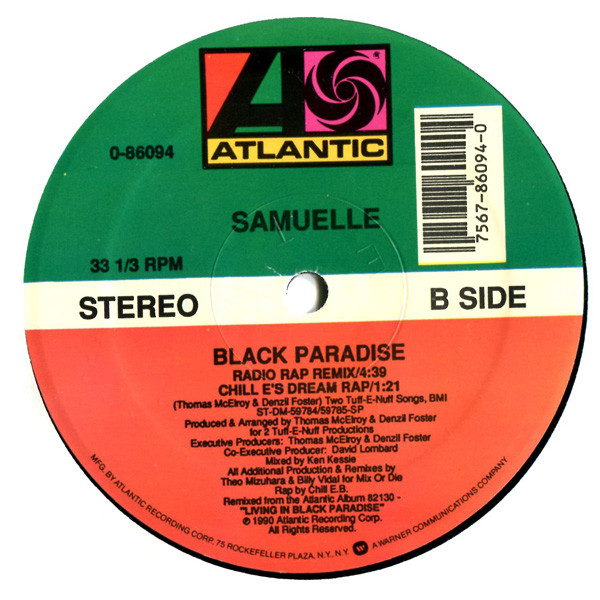 Samuelle - Black Paradise | Atlantic (0-86094) - 2