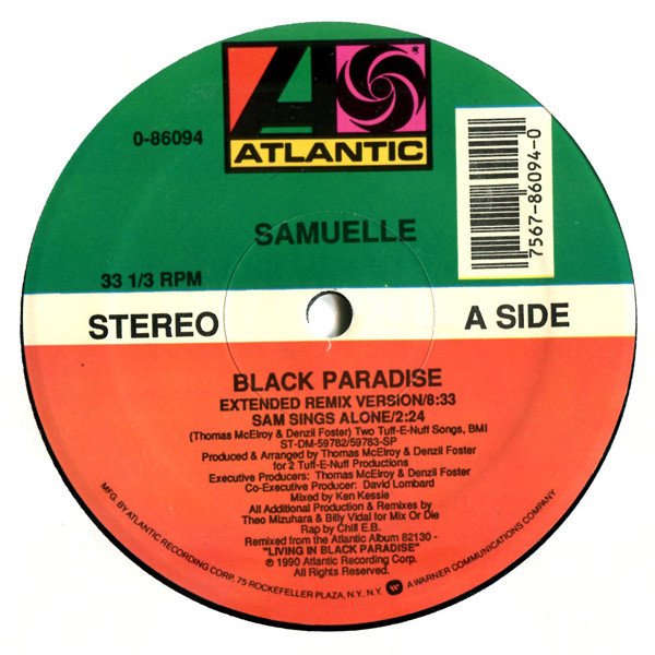 Samuelle - Black Paradise | Atlantic (0-86094) - main