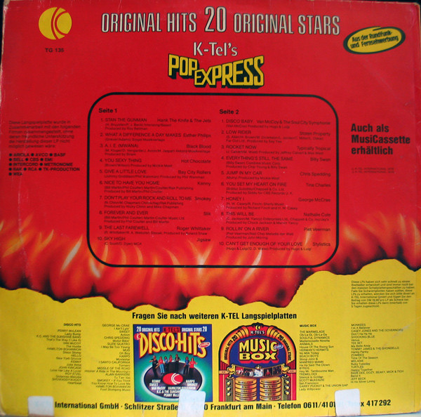Various - Pop Express | K-Tel (TG 135) - 2 Various - Pop Express | K-Tel (TG 135) - 2