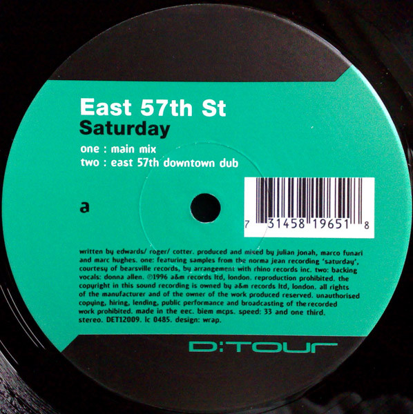 East 57th St - Saturday | D:Tour (DET12009) - main