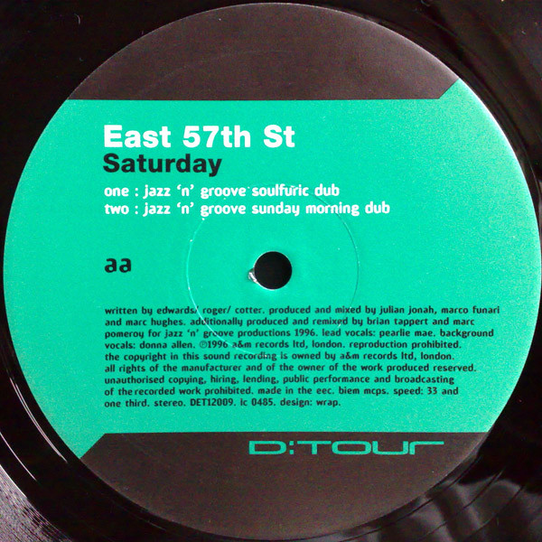 East 57th St - Saturday | D:Tour (DET12009) - 2