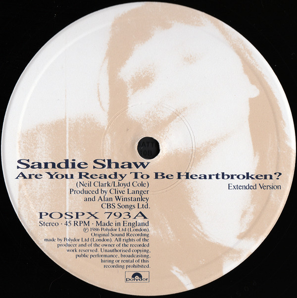 Sandie Shaw - Are You Ready To Be Heartbroken? | Polydor (POSPX 793) - 3 Sandie Shaw - Are You Ready To Be Heartbroken? | Polydor (POSPX 793) - 3