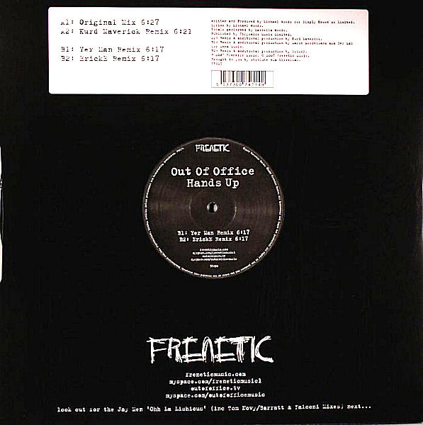 Out Of Office - Hands Up | Frenetic Music (FRE1T) - 2 Out Of Office - Hands Up | Frenetic Music (FRE1T) - 2