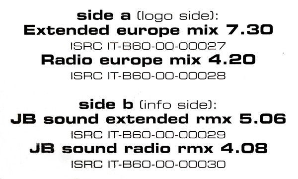 Lisa - Angel | Third Millennium Records (TML 005) - 3 Lisa - Angel | Third Millennium Records (TML 005) - 3