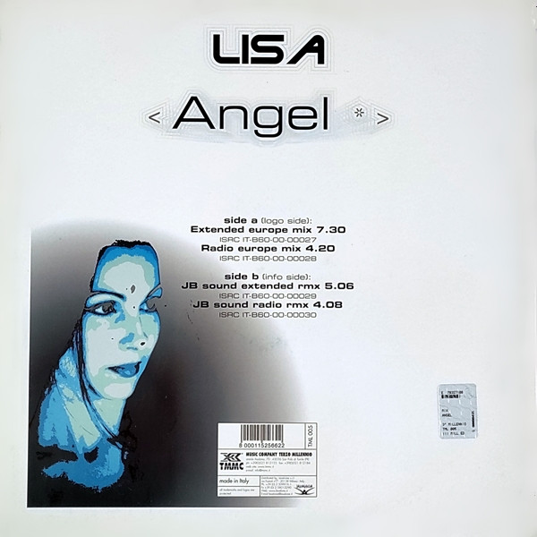 Lisa - Angel | Third Millennium Records (TML 005) - 2 Lisa - Angel | Third Millennium Records (TML 005) - 2