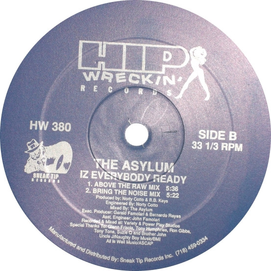 The Asylum - Down By The River | Hip Wreckin' Records (HW 380) - 3 The Asylum - Down By The River | Hip Wreckin' Records (HW 380) - 3