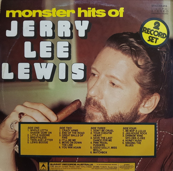 Jerry Lee Lewis - Monster Hits Of Jerry Lee Lewis | Universal Summit (SRA2.499.013) - 2 Jerry Lee Lewis - Monster Hits Of Jerry Lee Lewis | Universal Summit (SRA2.499.013) - 2