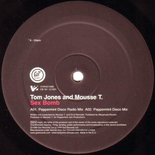 Tom Jones & Mousse T. - Sex Bomb | V2 (VVR5011686) - 3 Tom Jones & Mousse T. - Sex Bomb | V2 (VVR5011686) - 3