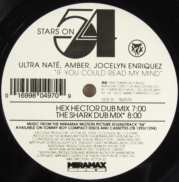 Stars On 54 - If You Could Read My Mind | Tommy Boy (TB 497) - 2