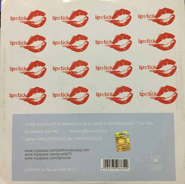 Janet dj - Lipstick | Lipstick (LIPSTICK 001) - main
