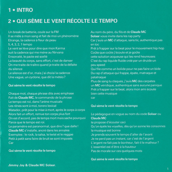 Qui Sème Le Vent Récolte Le Tempo