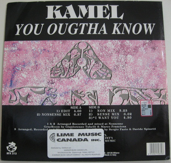 Kamel - You Ougtha Know | Reflex Records (RFX 215) - 2 Kamel - You Ougtha Know | Reflex Records (RFX 215) - 2