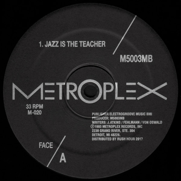 M500 & 3MB - Jazz Is The Teacher | Metroplex (M-020)