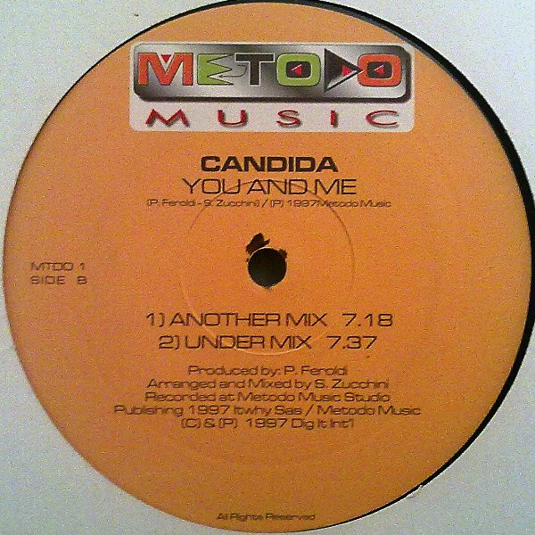 Candida - You And Me | Metodo Music (MTDO 2) - 2 Candida - You And Me | Metodo Music (MTDO 2) - 2