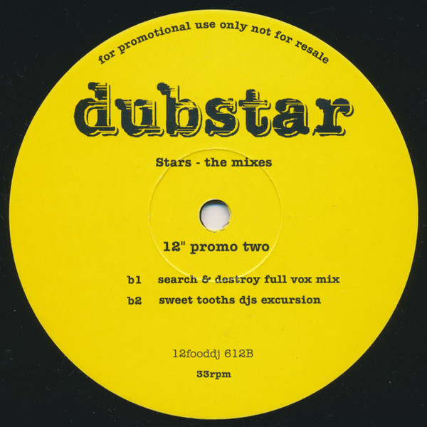 Dubstar - Stars - The Mixes | Food (12fooddj 61) - 6 Dubstar - Stars - The Mixes | Food (12fooddj 61) - 6