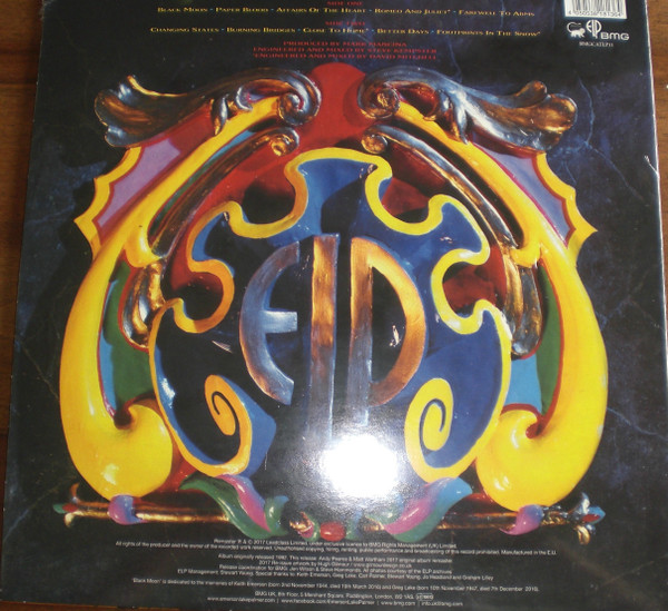 Emerson, Lake & Palmer - Black Moon | BMG (BMGCATLP11) - 2 Emerson, Lake & Palmer - Black Moon | BMG (BMGCATLP11) - 2