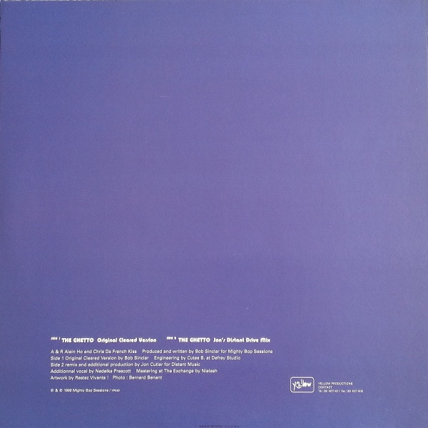 Bob Sinclar - The Ghetto (Downtown) | Yellow Productions (YP 056) - 2 Bob Sinclar - The Ghetto (Downtown) | Yellow Productions (YP 056) - 2