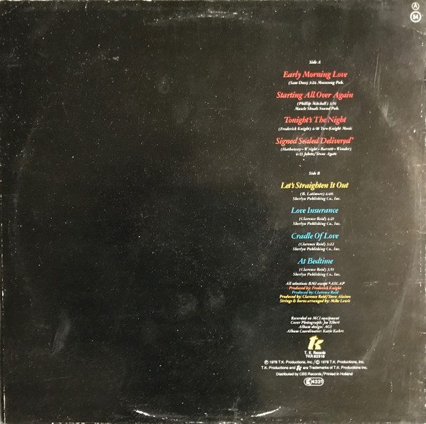 Gwen McCrae - Let's Straighten It Out | T.K. Records (TKR 82518) - 2