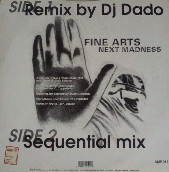Fine Arts - Next Madness Remix | Diamond Pears (DMP 011) - 2