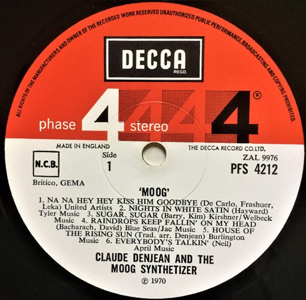 Moog! Claude Denjean And The Moog Synthesizer