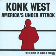 Konk West - America Under Attack | Red Menace Records (RMR 018)