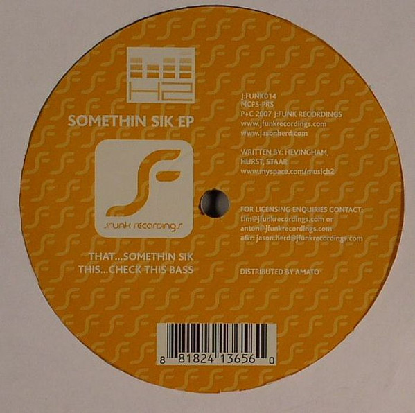 H2 - Somethin Sik EP | J:Funk Recordings (J:FUNK014)