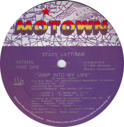 Stacy Lattisaw - Jump Into My Life | Motown (4574MG)