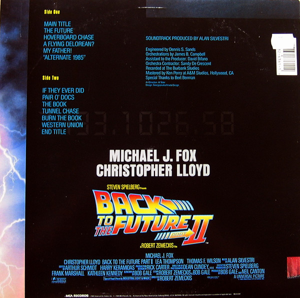 Back To The Future II - Music From The Motion Picture Soundtrack