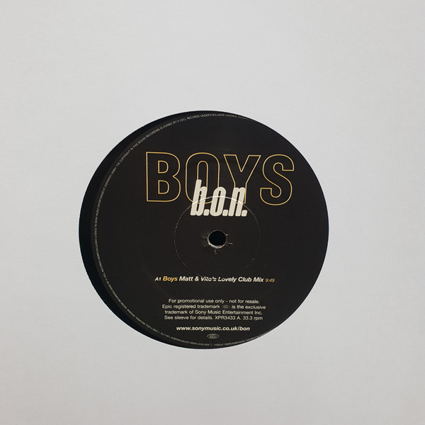 B.O.N. - Boys | Epic (XPR 3433) - 3 B.O.N. - Boys | Epic (XPR 3433) - 3