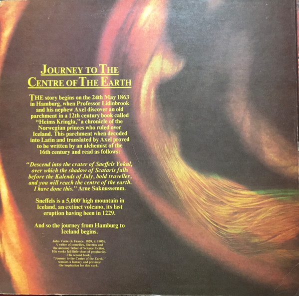 Rick Wakeman With The London Symphony Orchestra And The English Chamber Choir - Journey To The Centre OF The Earth | A&M Records (SP 3621) - 2 Rick Wakeman With The London Symphony Orchestra And The English Chamber Choir - Journey To The Centre OF The Earth | A&M Records (SP 3621) - 2