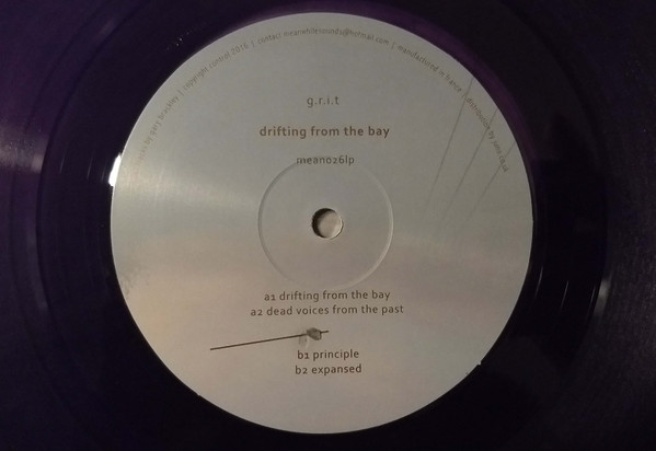g.r.i.t - Drifting From The Bay | Meanwhile (mean026lp) - 4