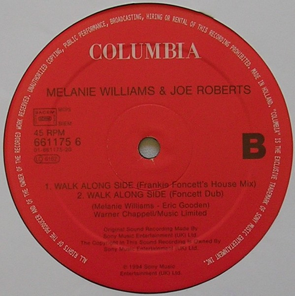 Melanie Williams & Joe Roberts - You Are Everything | Columbia (661175 6) - 4