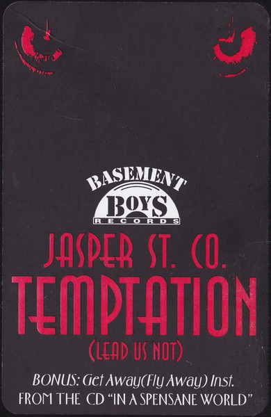 D.J. Spen Presents Jasper St. Co - Temptation (Lead Us Not) | Basement Boys Records (BBR-019)