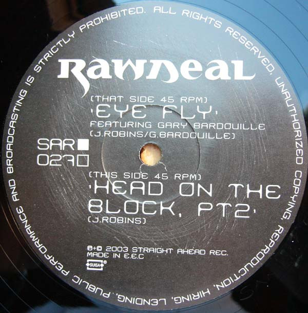 Raw Deal - Eye Fly / Head On The Block, Pt. 2 | Straight Ahead (SAR 027) - 4 Raw Deal - Eye Fly / Head On The Block, Pt. 2 | Straight Ahead (SAR 027) - 4