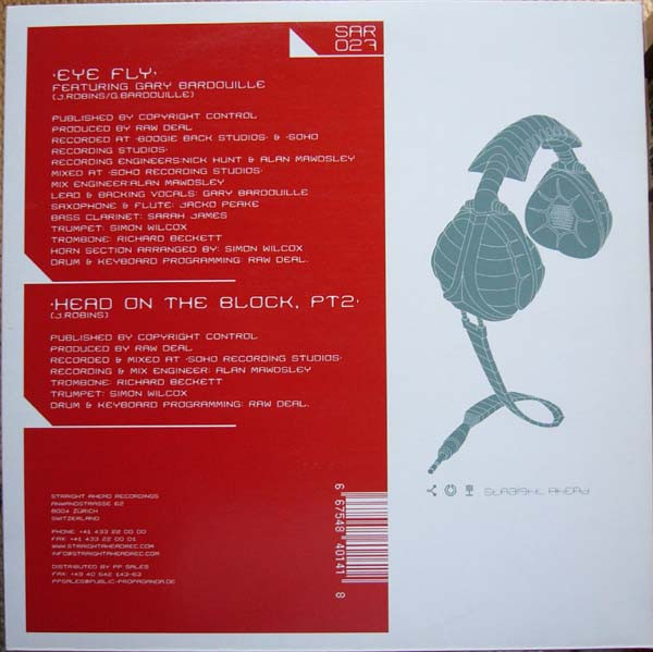 Raw Deal - Eye Fly / Head On The Block, Pt. 2 | Straight Ahead (SAR 027) - 2 Raw Deal - Eye Fly / Head On The Block, Pt. 2 | Straight Ahead (SAR 027) - 2