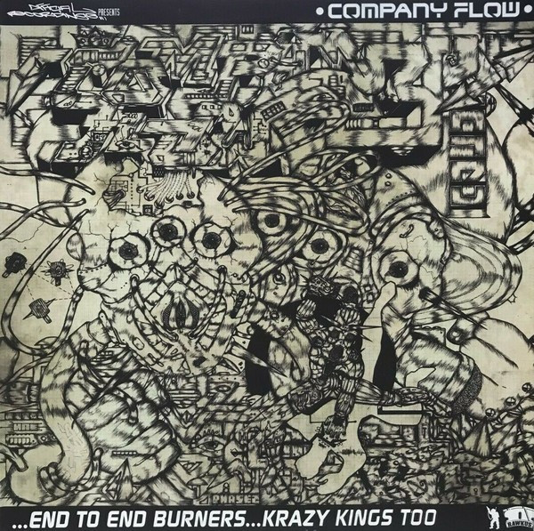 Company Flow - End To End Burners / Krazy Kings Too | Rawkus (RWK 164-1)