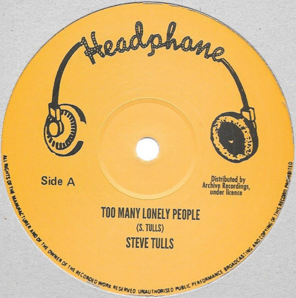 Steve Tulls  &  Boom Back - Too Many Lonely People / Road Block | Headphone (AR12010) - main