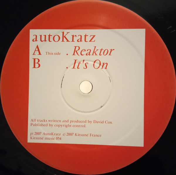 autoKratz - Reaktor | Kitsuné Music (Kitsuné music 054) - 3 autoKratz - Reaktor | Kitsuné Music (Kitsuné music 054) - 3