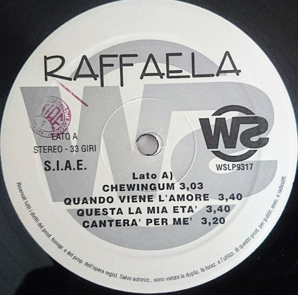 Raffaela - Raffaela | Westudio (WSLP 9317) - 3